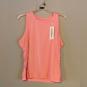 Lilly Pulitzer Luxletic Coral Tank Top